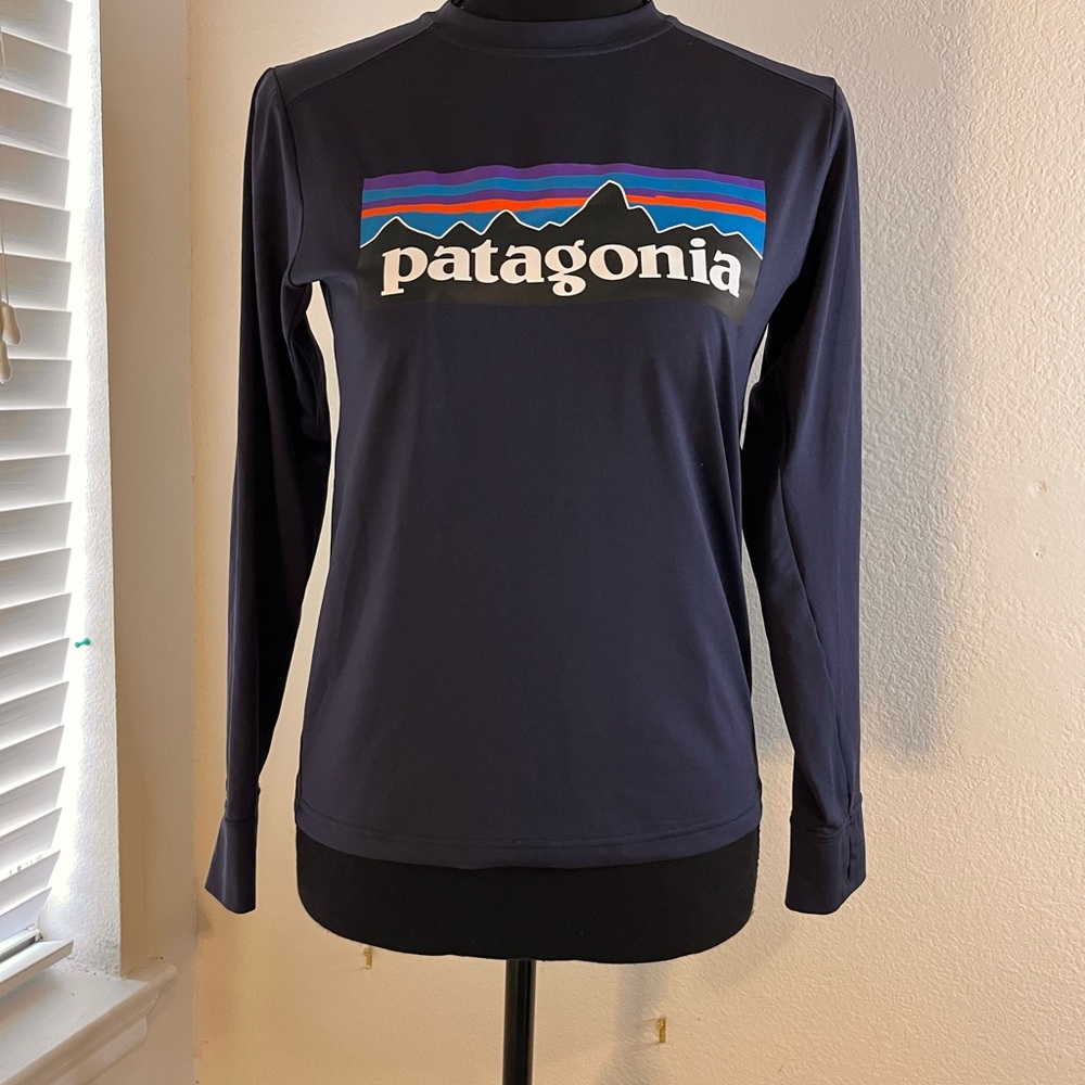 Kid’s Patagonia Capilene T Shirt Navy